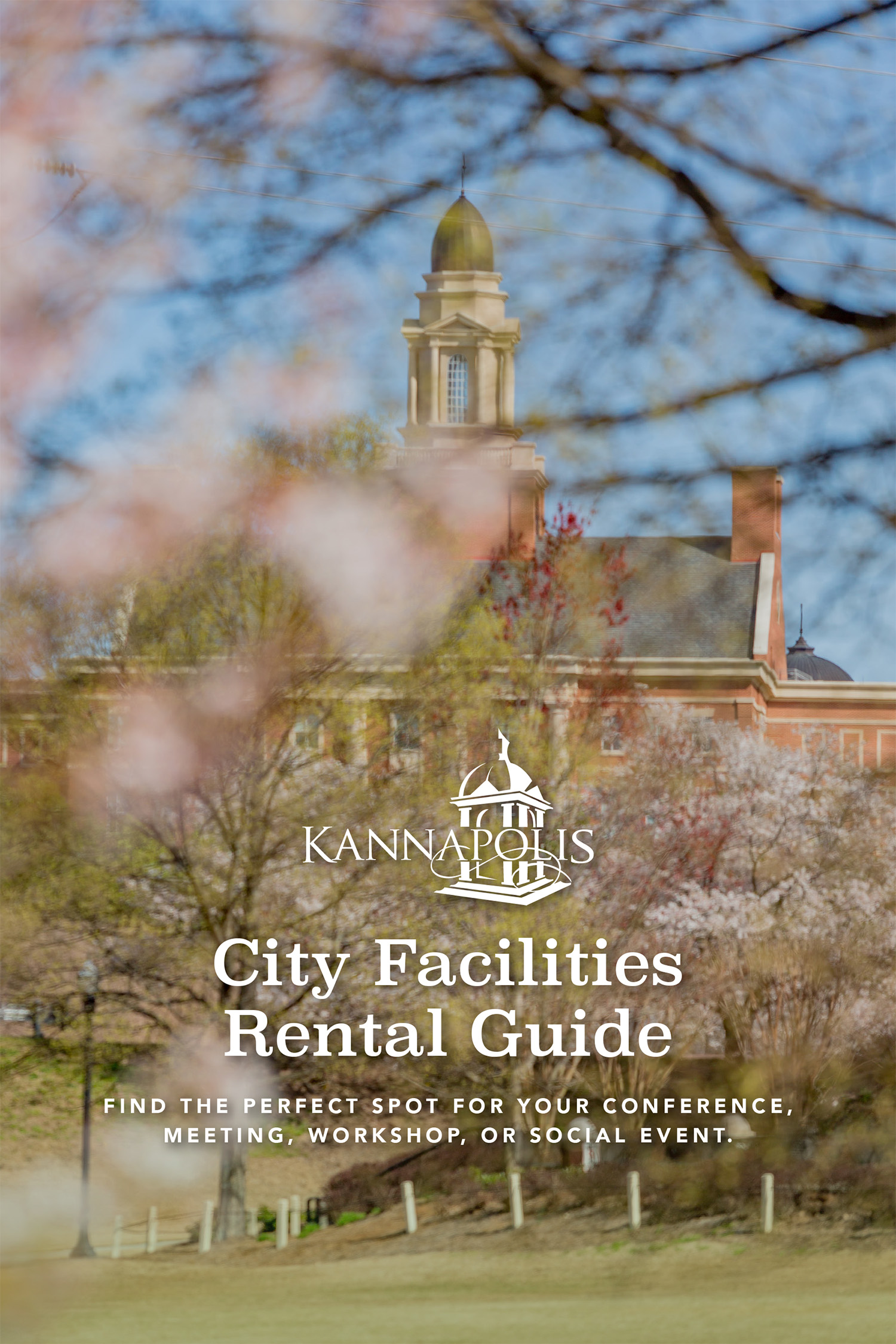 City Facilities Rental Guide Cover