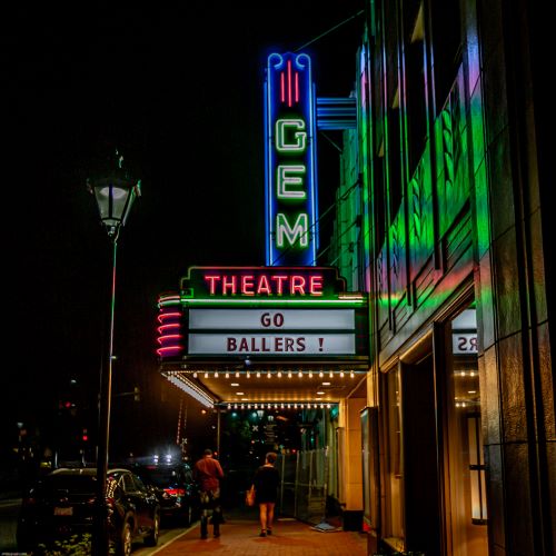 Gem Theatre Marquee